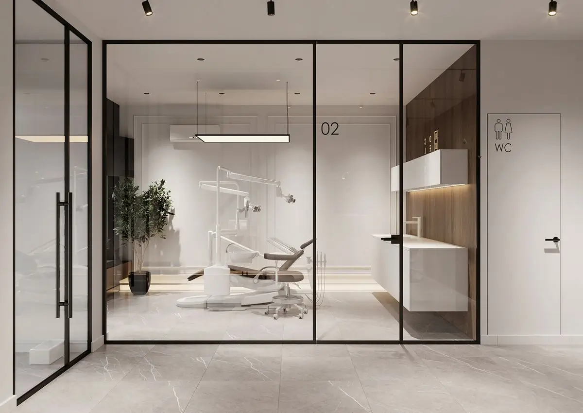 Salle de blanchiment dentaire, Cabinet Dentaire Dr Jihane AKESBI – Quartier des Hopitaux